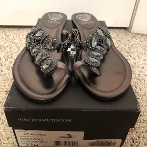 Vince Camuto jewel strap sandal